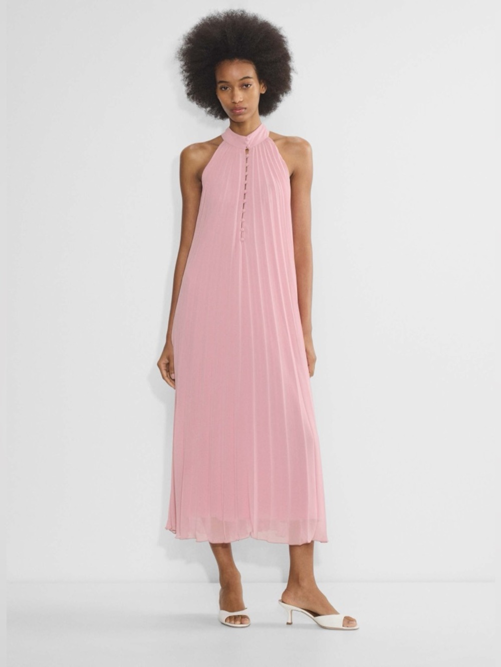 NWT Aritzia Mosaic Dress - Tart Pink Rose